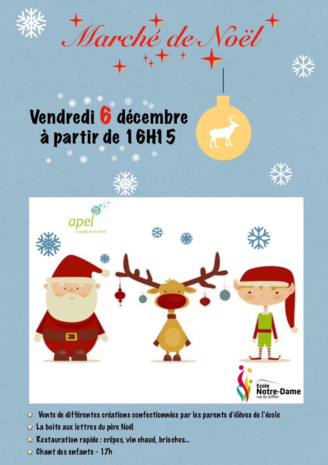 Le marché de Noël 2019 approche… Le marché de Noël 2019 approche…