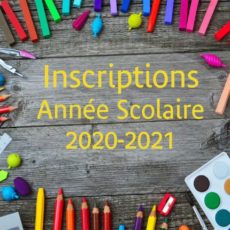Inscriptions pour la rentrée prochaine : Inscriptions pour la rentrée prochaine :